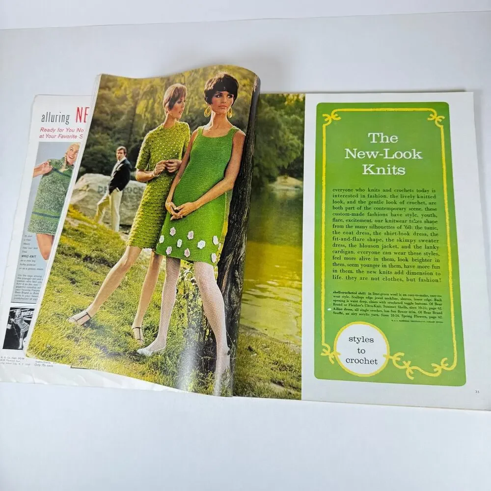 McCall's Needlework & Crafts Magazine Spring-Summer 1968 Vintage